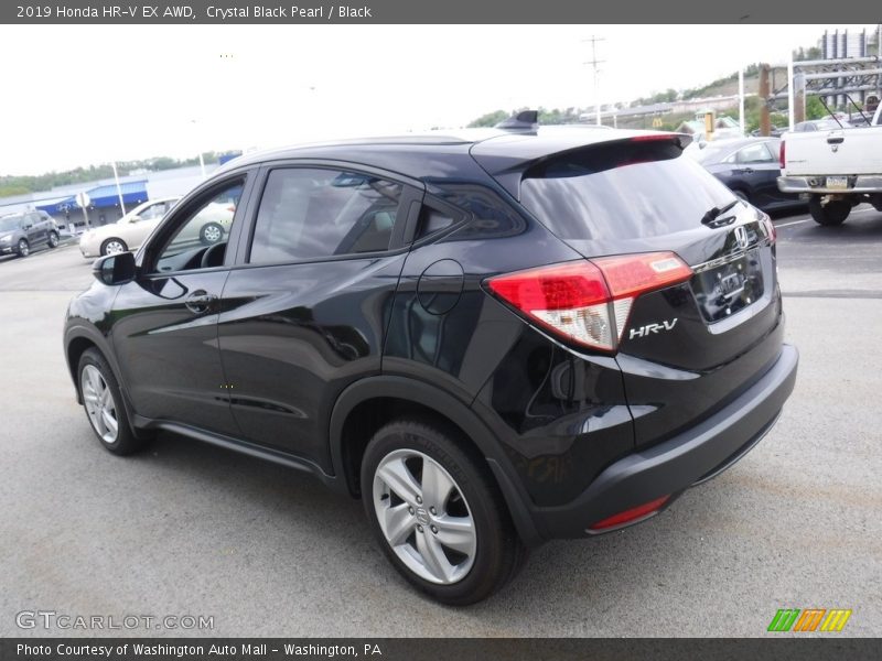 Crystal Black Pearl / Black 2019 Honda HR-V EX AWD