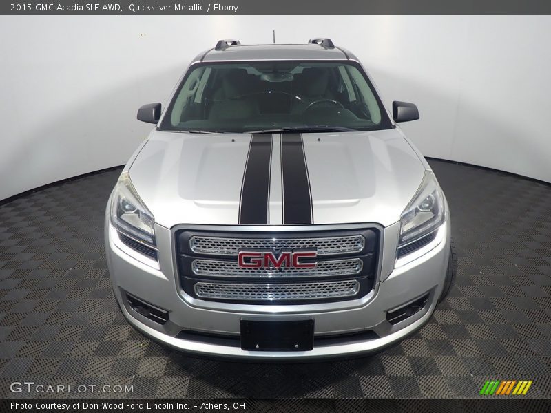 Quicksilver Metallic / Ebony 2015 GMC Acadia SLE AWD