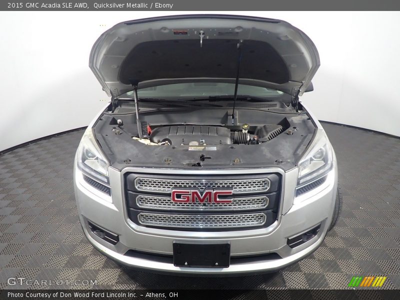 Quicksilver Metallic / Ebony 2015 GMC Acadia SLE AWD