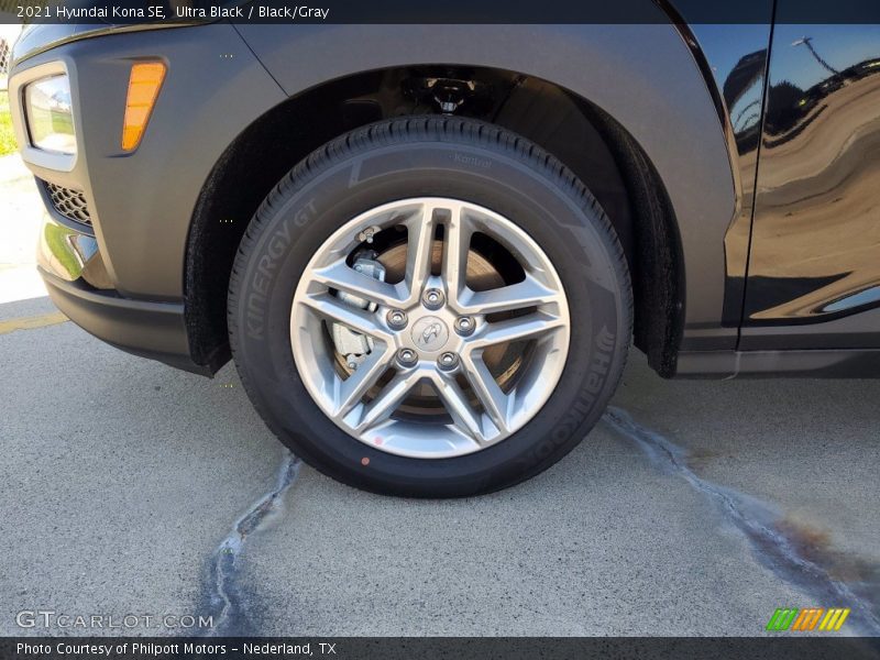 Ultra Black / Black/Gray 2021 Hyundai Kona SE