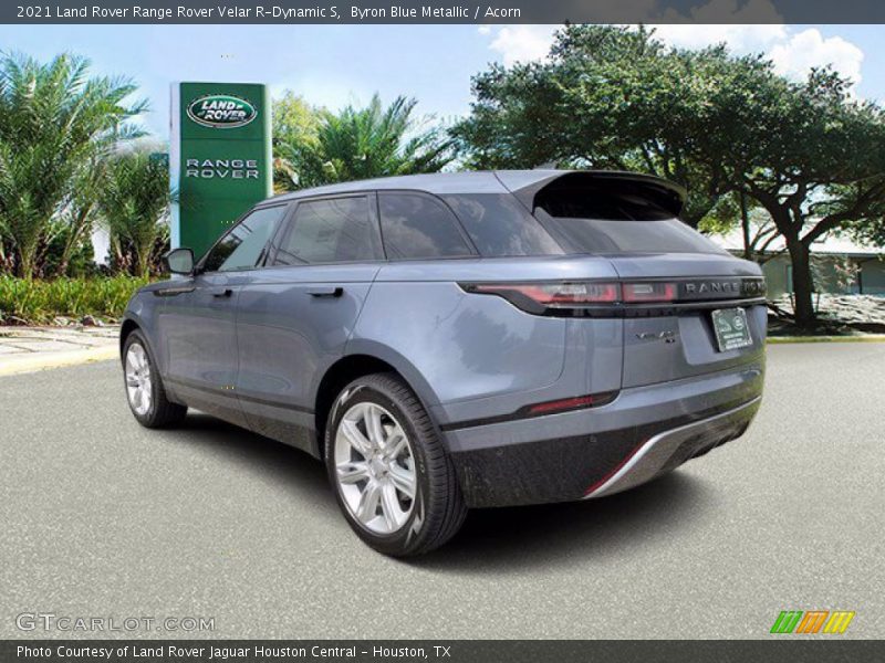 Byron Blue Metallic / Acorn 2021 Land Rover Range Rover Velar R-Dynamic S
