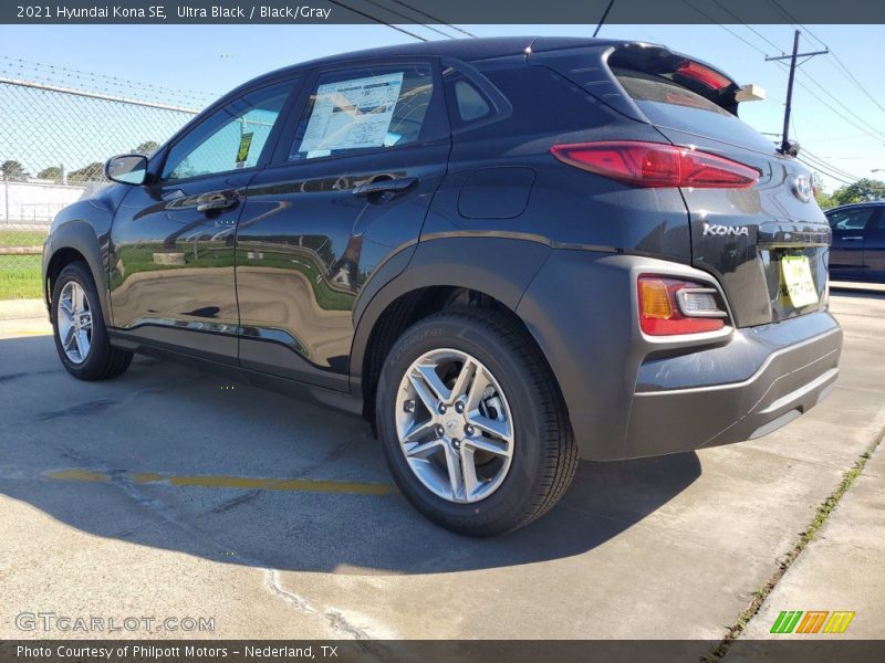 Ultra Black / Black/Gray 2021 Hyundai Kona SE