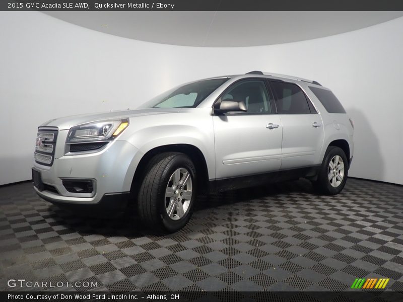 Quicksilver Metallic / Ebony 2015 GMC Acadia SLE AWD