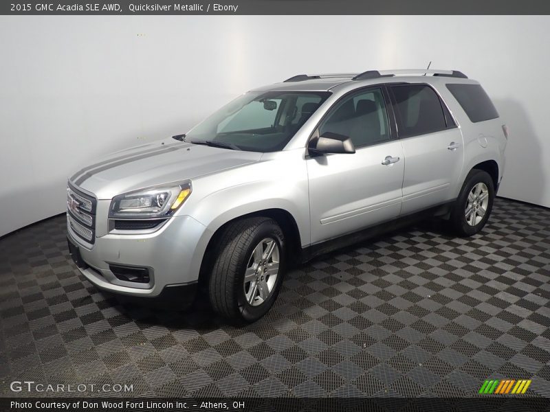 Quicksilver Metallic / Ebony 2015 GMC Acadia SLE AWD
