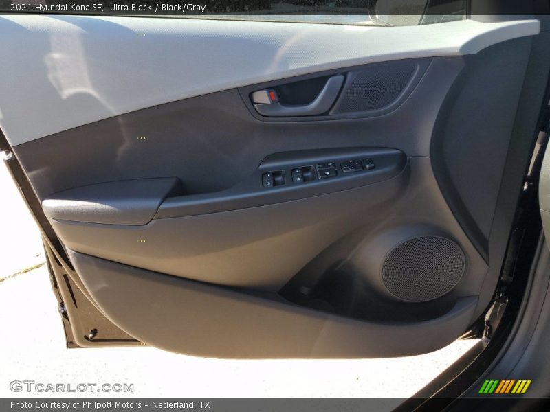 Ultra Black / Black/Gray 2021 Hyundai Kona SE