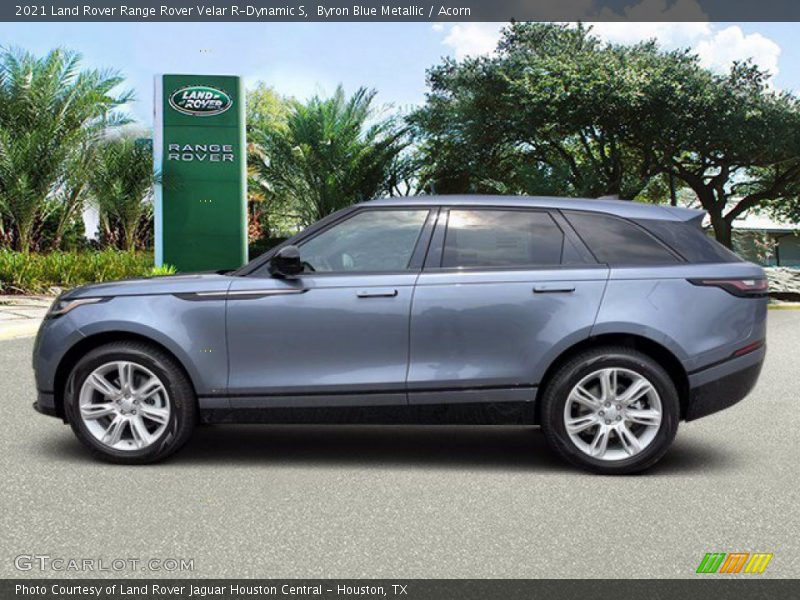 Byron Blue Metallic / Acorn 2021 Land Rover Range Rover Velar R-Dynamic S