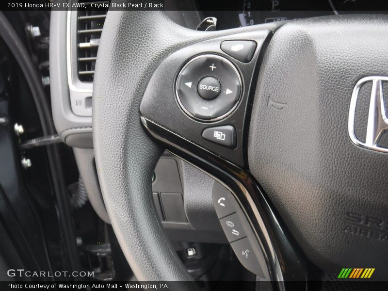 Crystal Black Pearl / Black 2019 Honda HR-V EX AWD