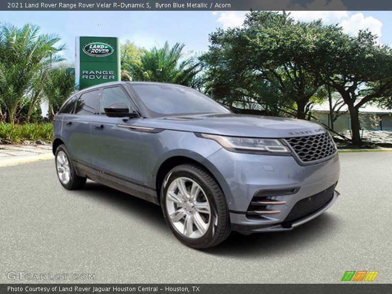 Byron Blue Metallic / Acorn 2021 Land Rover Range Rover Velar R-Dynamic S