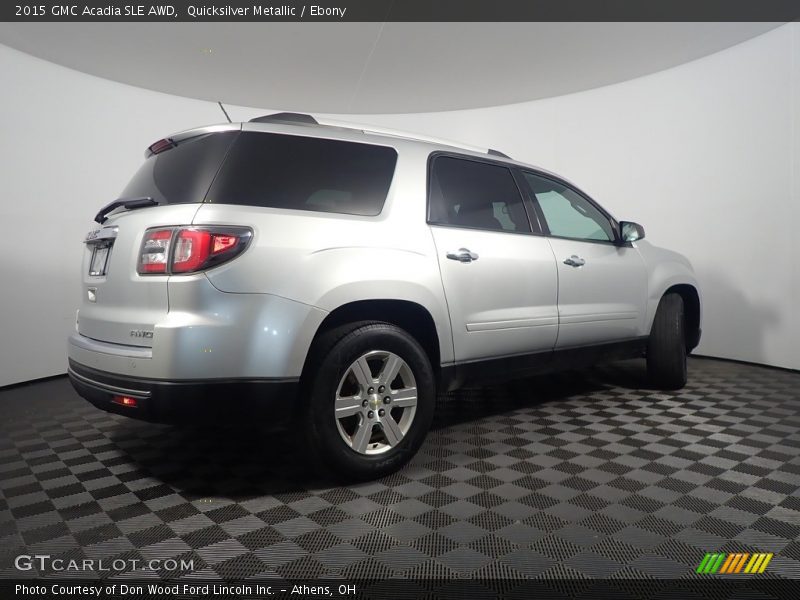 Quicksilver Metallic / Ebony 2015 GMC Acadia SLE AWD
