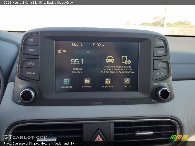 Ultra Black / Black/Gray 2021 Hyundai Kona SE
