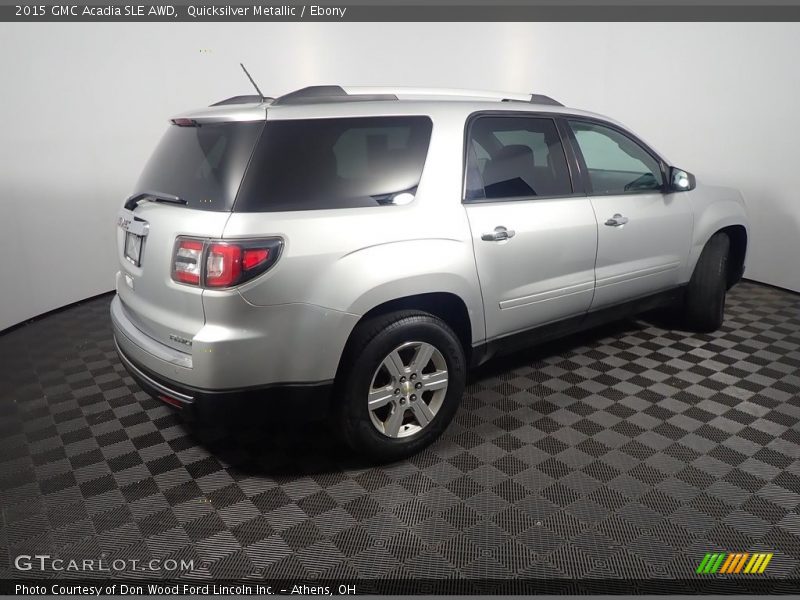 Quicksilver Metallic / Ebony 2015 GMC Acadia SLE AWD