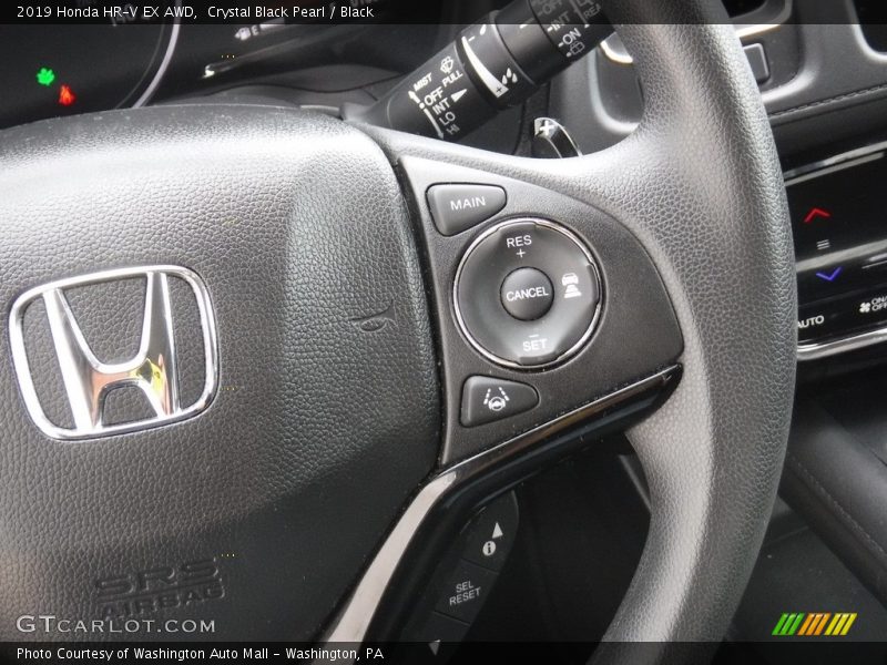Crystal Black Pearl / Black 2019 Honda HR-V EX AWD