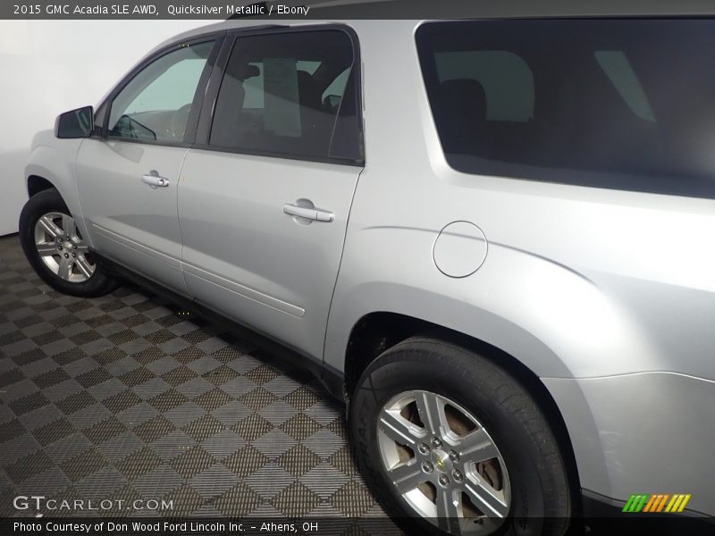 Quicksilver Metallic / Ebony 2015 GMC Acadia SLE AWD