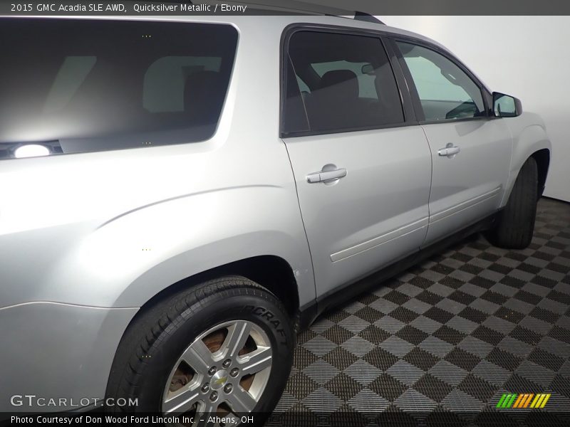 Quicksilver Metallic / Ebony 2015 GMC Acadia SLE AWD