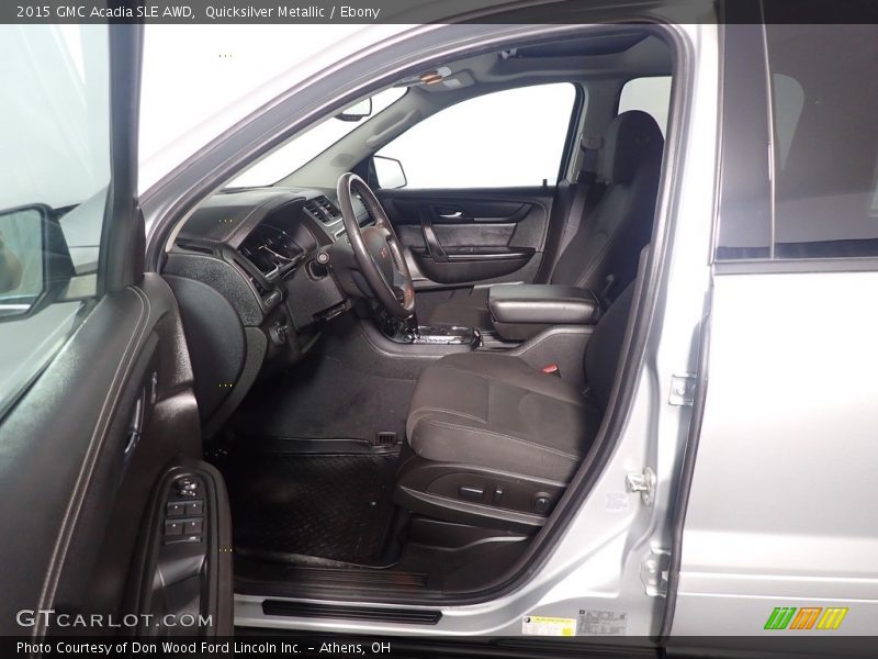 Quicksilver Metallic / Ebony 2015 GMC Acadia SLE AWD