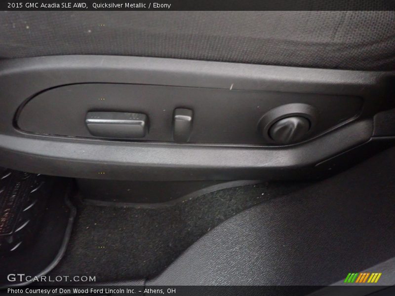 Quicksilver Metallic / Ebony 2015 GMC Acadia SLE AWD