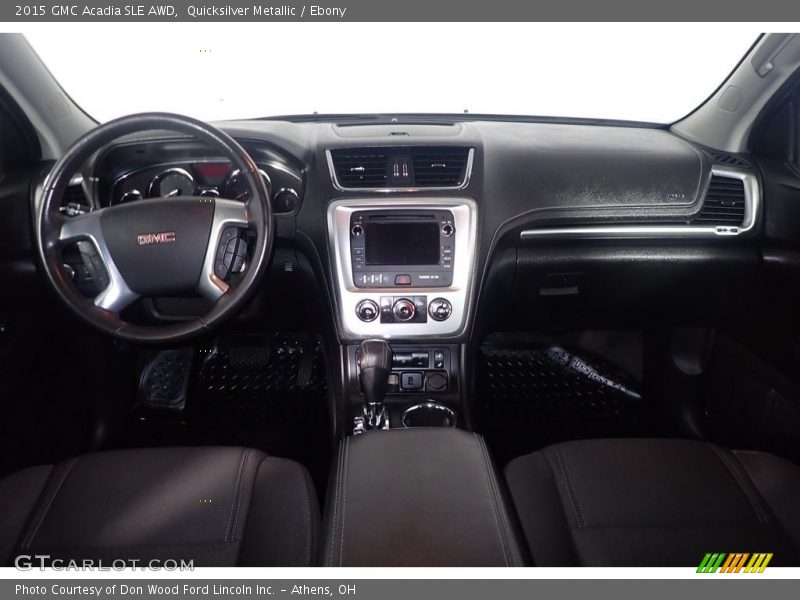 Quicksilver Metallic / Ebony 2015 GMC Acadia SLE AWD