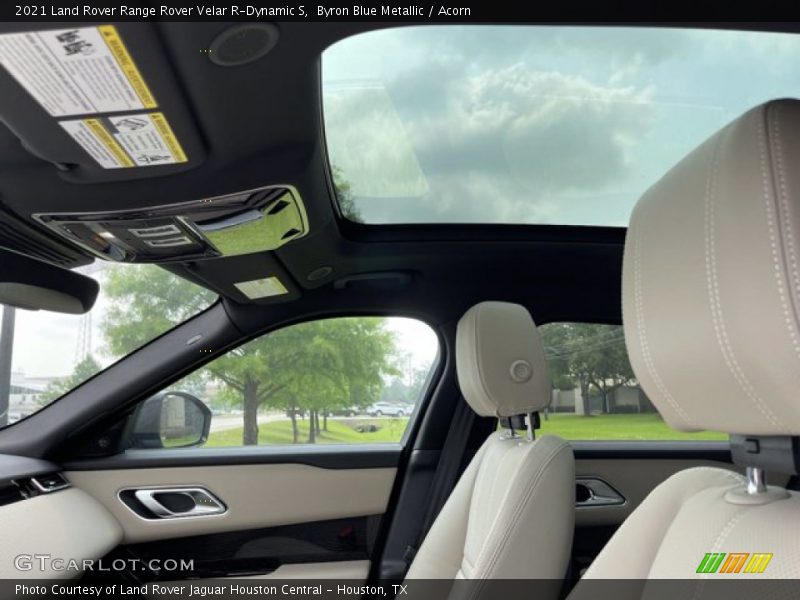 Byron Blue Metallic / Acorn 2021 Land Rover Range Rover Velar R-Dynamic S
