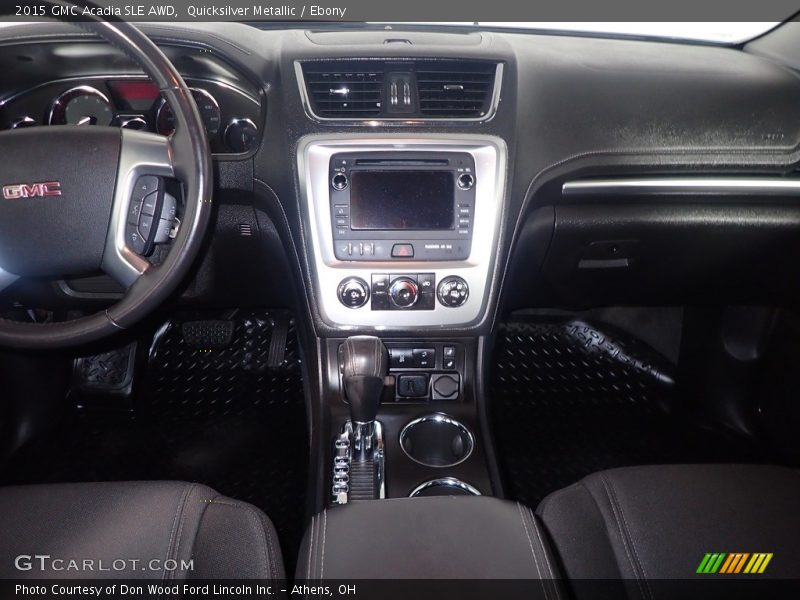Quicksilver Metallic / Ebony 2015 GMC Acadia SLE AWD
