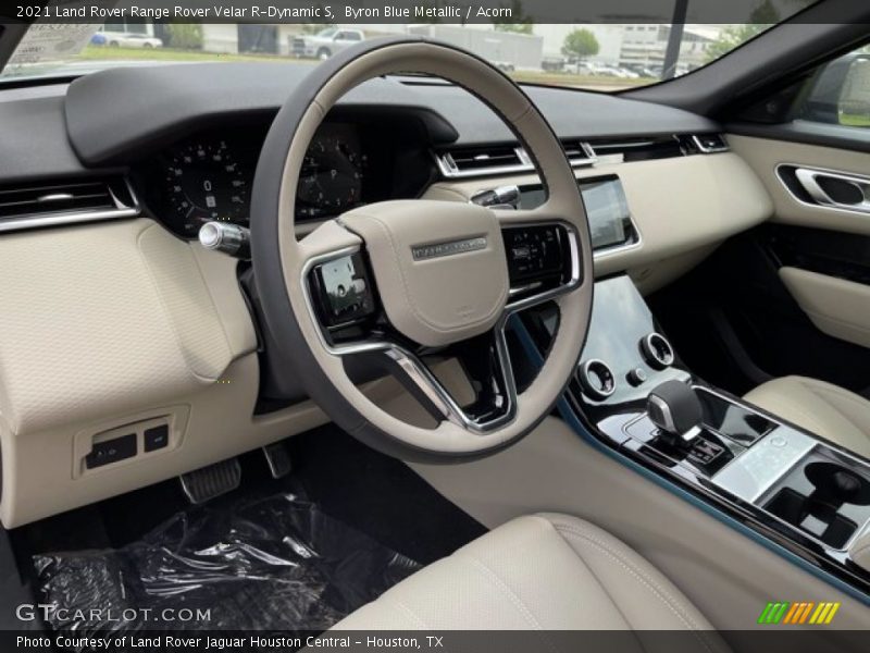 Byron Blue Metallic / Acorn 2021 Land Rover Range Rover Velar R-Dynamic S