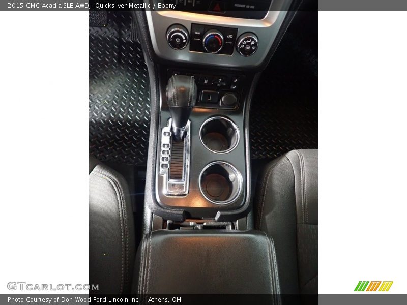Quicksilver Metallic / Ebony 2015 GMC Acadia SLE AWD