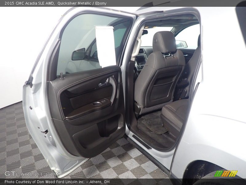 Quicksilver Metallic / Ebony 2015 GMC Acadia SLE AWD