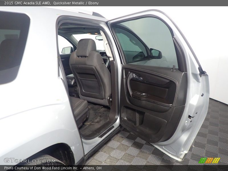 Quicksilver Metallic / Ebony 2015 GMC Acadia SLE AWD