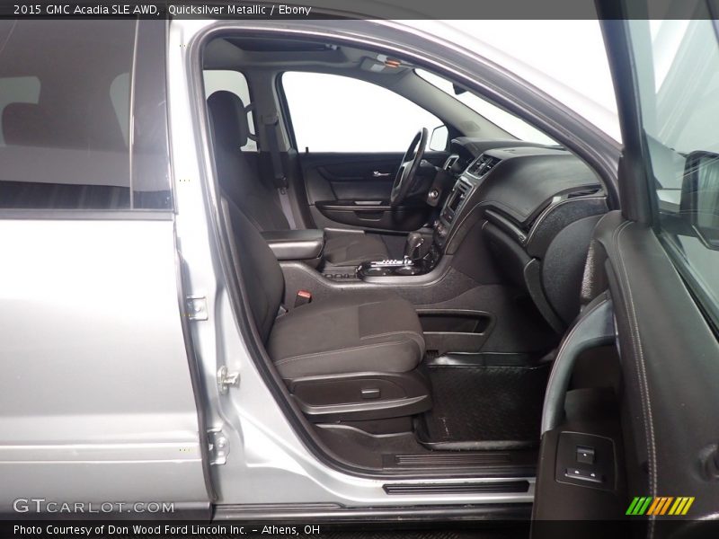 Quicksilver Metallic / Ebony 2015 GMC Acadia SLE AWD