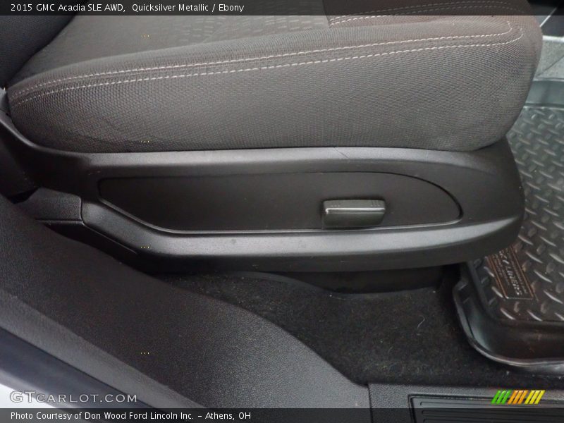 Quicksilver Metallic / Ebony 2015 GMC Acadia SLE AWD