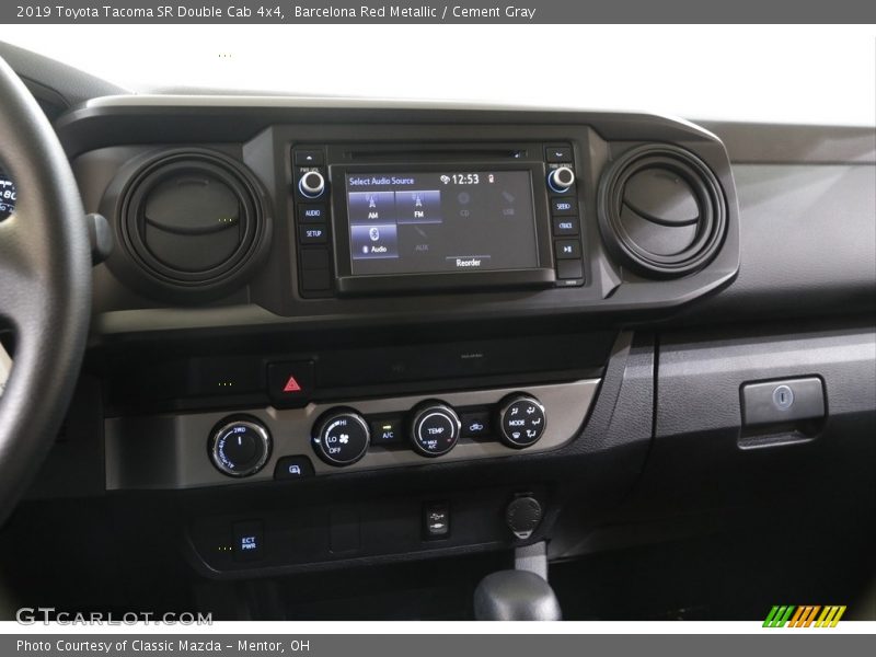 Barcelona Red Metallic / Cement Gray 2019 Toyota Tacoma SR Double Cab 4x4