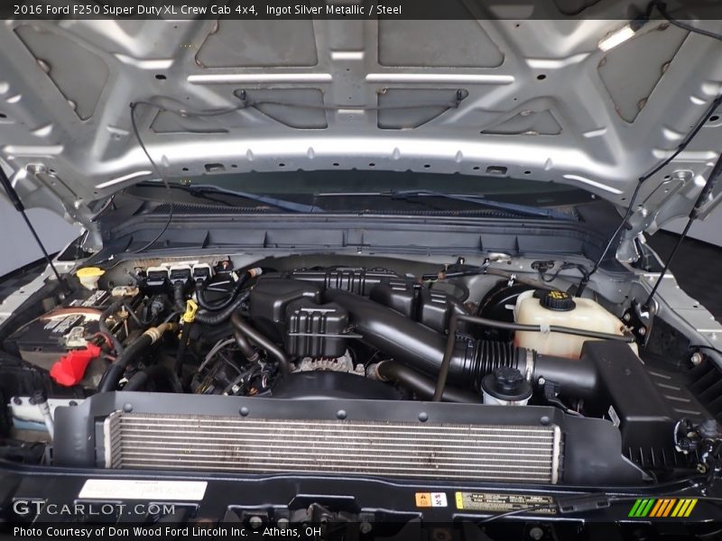 Ingot Silver Metallic / Steel 2016 Ford F250 Super Duty XL Crew Cab 4x4