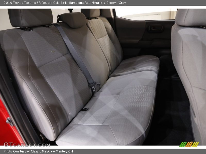 Barcelona Red Metallic / Cement Gray 2019 Toyota Tacoma SR Double Cab 4x4