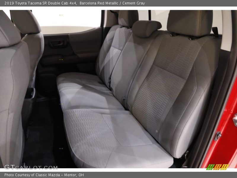 Barcelona Red Metallic / Cement Gray 2019 Toyota Tacoma SR Double Cab 4x4