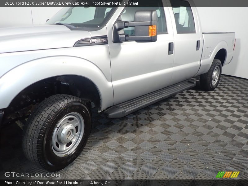 Ingot Silver Metallic / Steel 2016 Ford F250 Super Duty XL Crew Cab 4x4