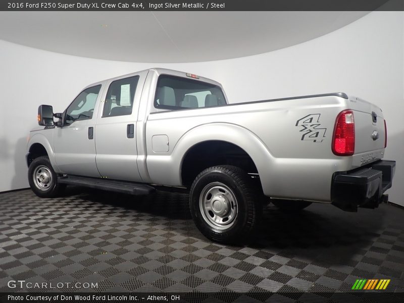 Ingot Silver Metallic / Steel 2016 Ford F250 Super Duty XL Crew Cab 4x4