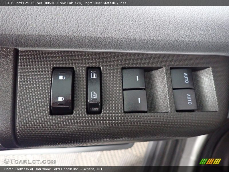 Ingot Silver Metallic / Steel 2016 Ford F250 Super Duty XL Crew Cab 4x4