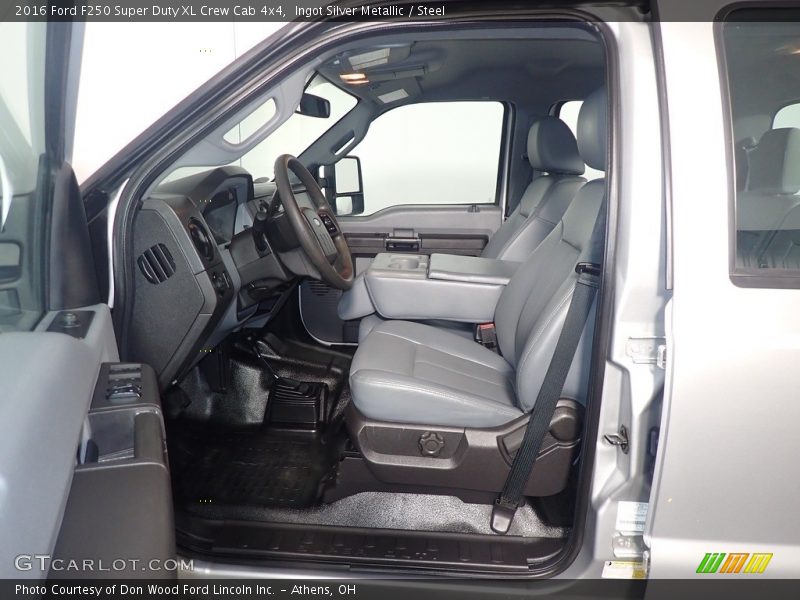 Ingot Silver Metallic / Steel 2016 Ford F250 Super Duty XL Crew Cab 4x4