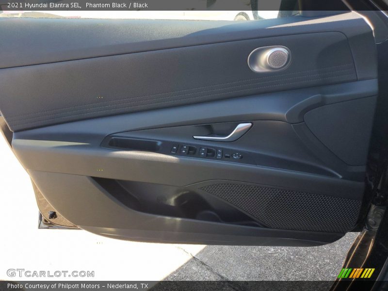Phantom Black / Black 2021 Hyundai Elantra SEL