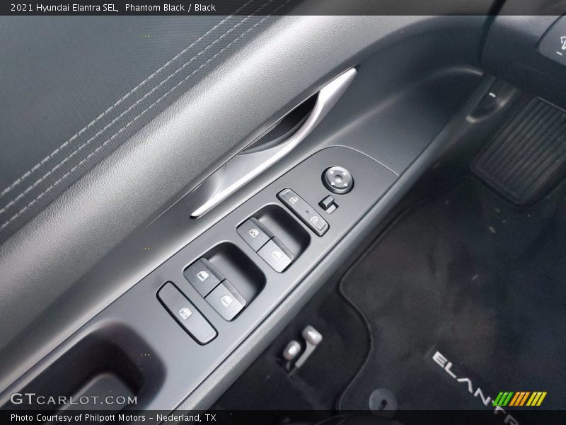 Phantom Black / Black 2021 Hyundai Elantra SEL