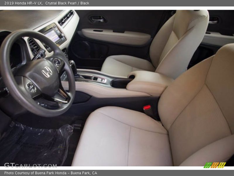Crystal Black Pearl / Black 2019 Honda HR-V LX