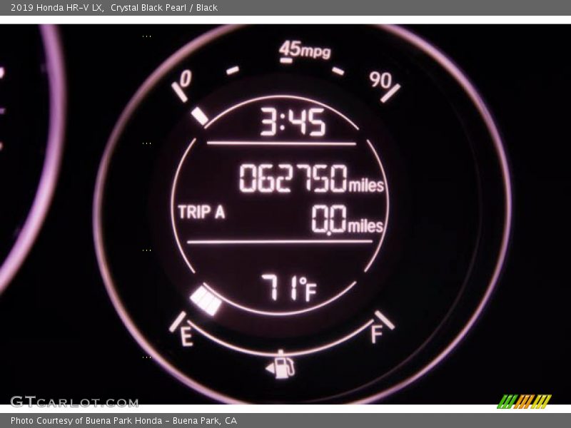 Crystal Black Pearl / Black 2019 Honda HR-V LX