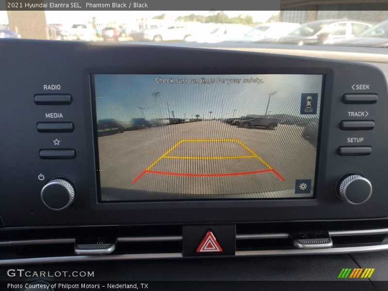 Phantom Black / Black 2021 Hyundai Elantra SEL