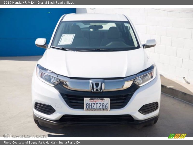 Crystal Black Pearl / Black 2019 Honda HR-V LX