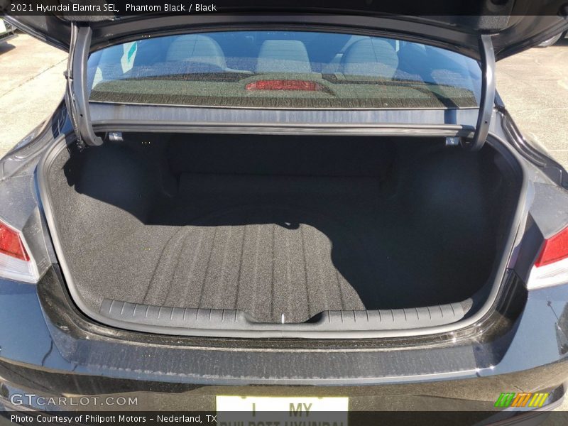 Phantom Black / Black 2021 Hyundai Elantra SEL