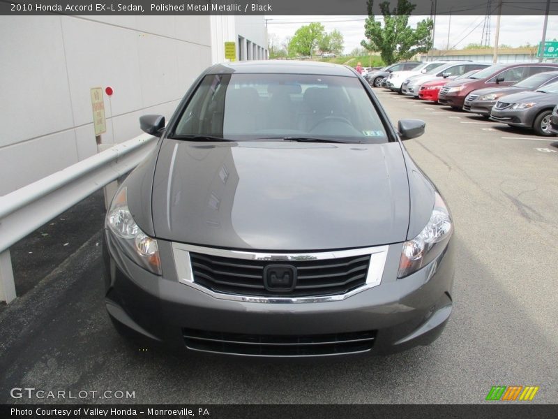 Polished Metal Metallic / Black 2010 Honda Accord EX-L Sedan