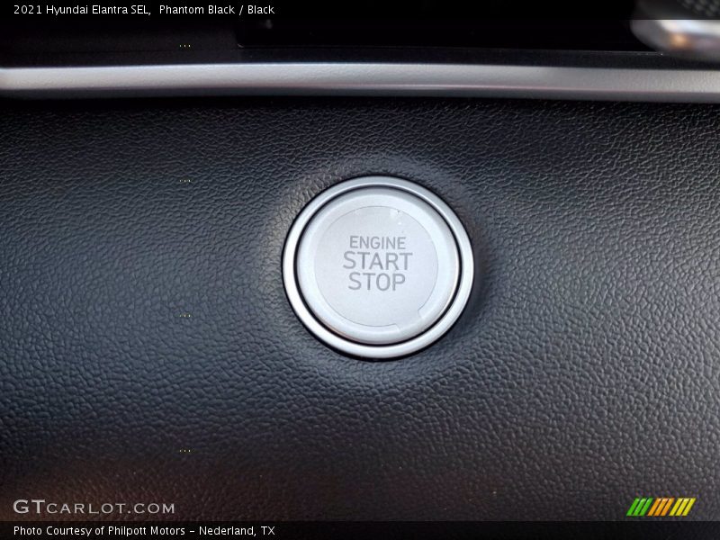 Phantom Black / Black 2021 Hyundai Elantra SEL