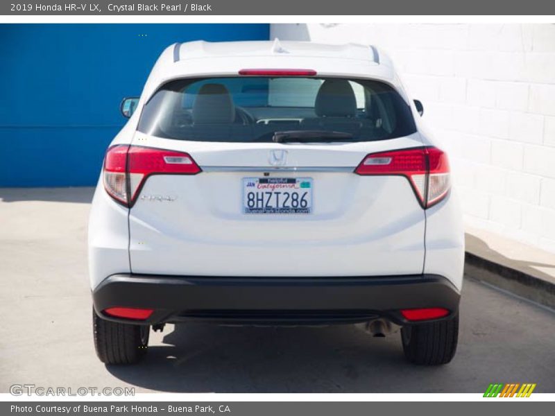 Crystal Black Pearl / Black 2019 Honda HR-V LX