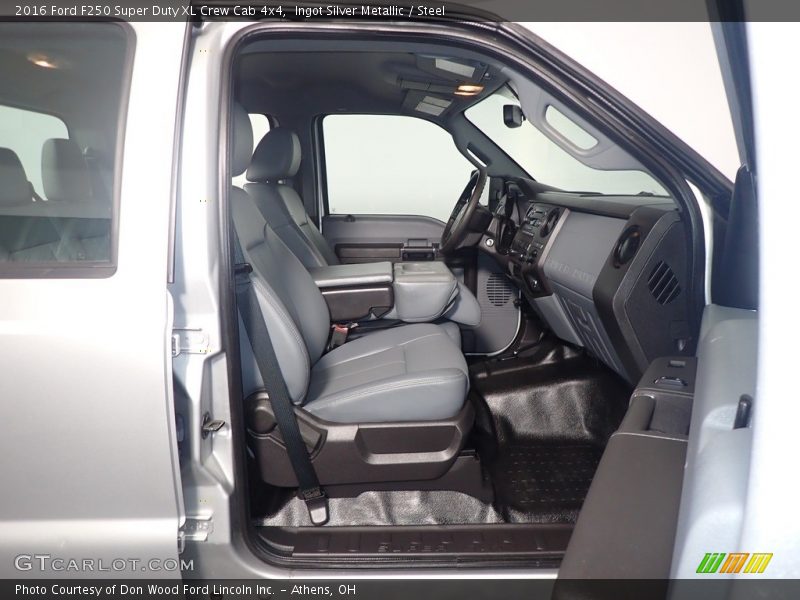 Ingot Silver Metallic / Steel 2016 Ford F250 Super Duty XL Crew Cab 4x4