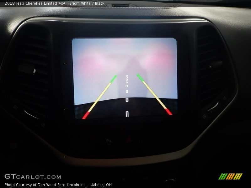 Bright White / Black 2018 Jeep Cherokee Limited 4x4