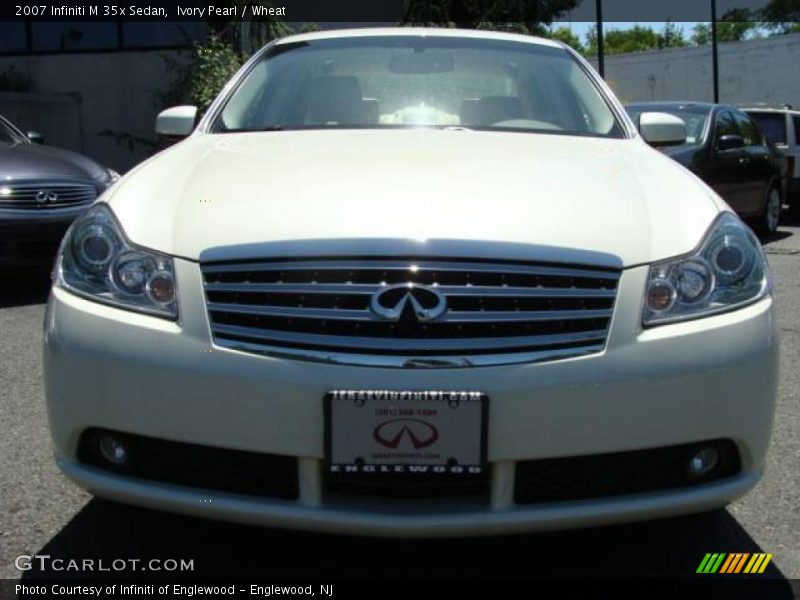 Ivory Pearl / Wheat 2007 Infiniti M 35x Sedan